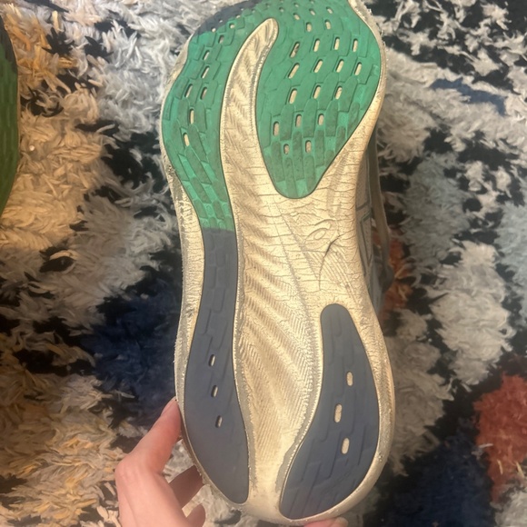 Asics Gel-Nimbus 26 Mens Size 12 Light Blue Athletic Running Walking Shoes - Picture 9 of 9